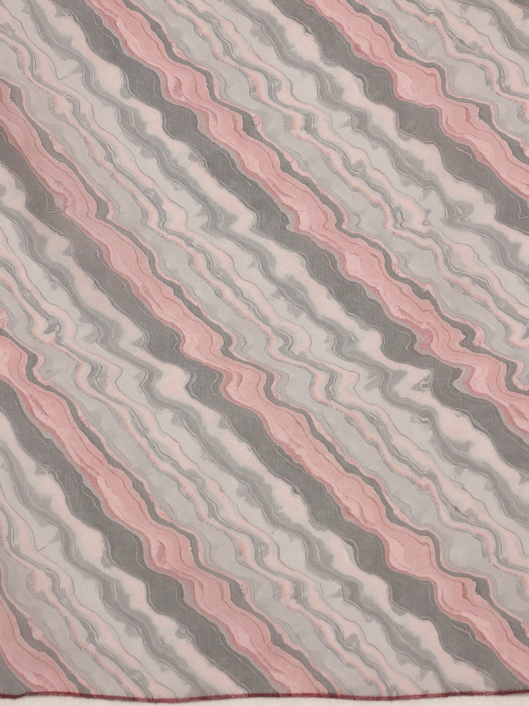 Abstract Digital Print Saree