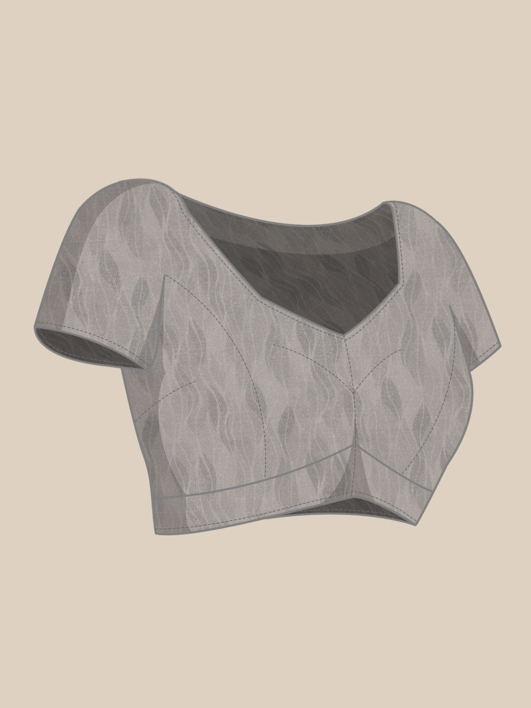 Abstract Digital Print Saree