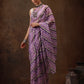 Abstract Digital Print Saree