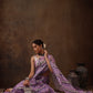 Abstract Digital Print Saree