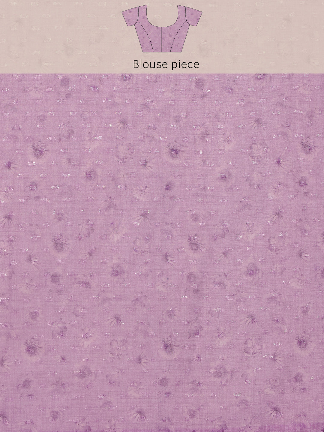 Abstract Digital Print Saree