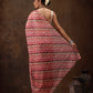 Abstract Digital Print Saree