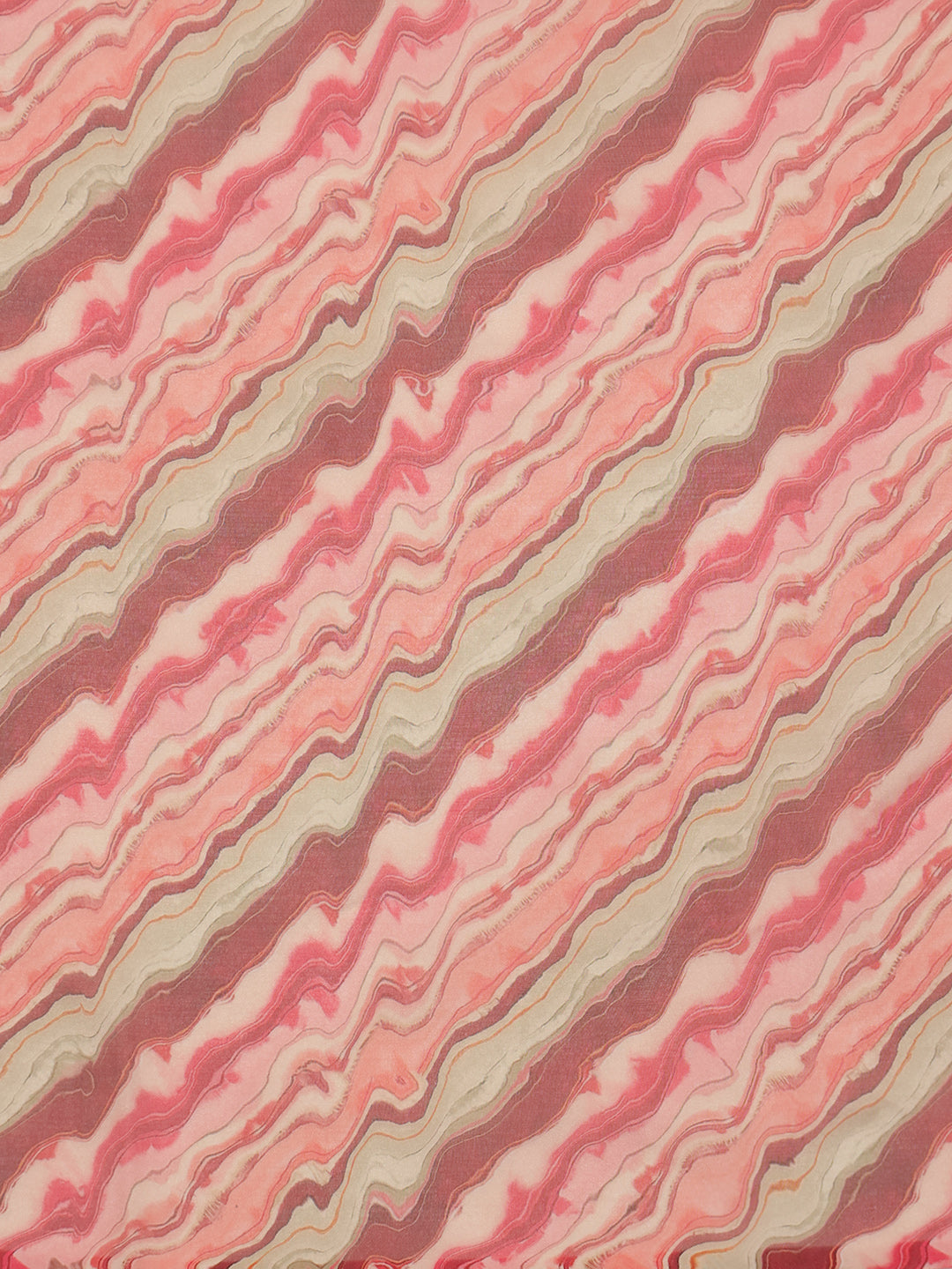 Abstract Digital Print Saree