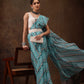 Abstract Digital Print Saree