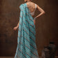 Abstract Digital Print Saree