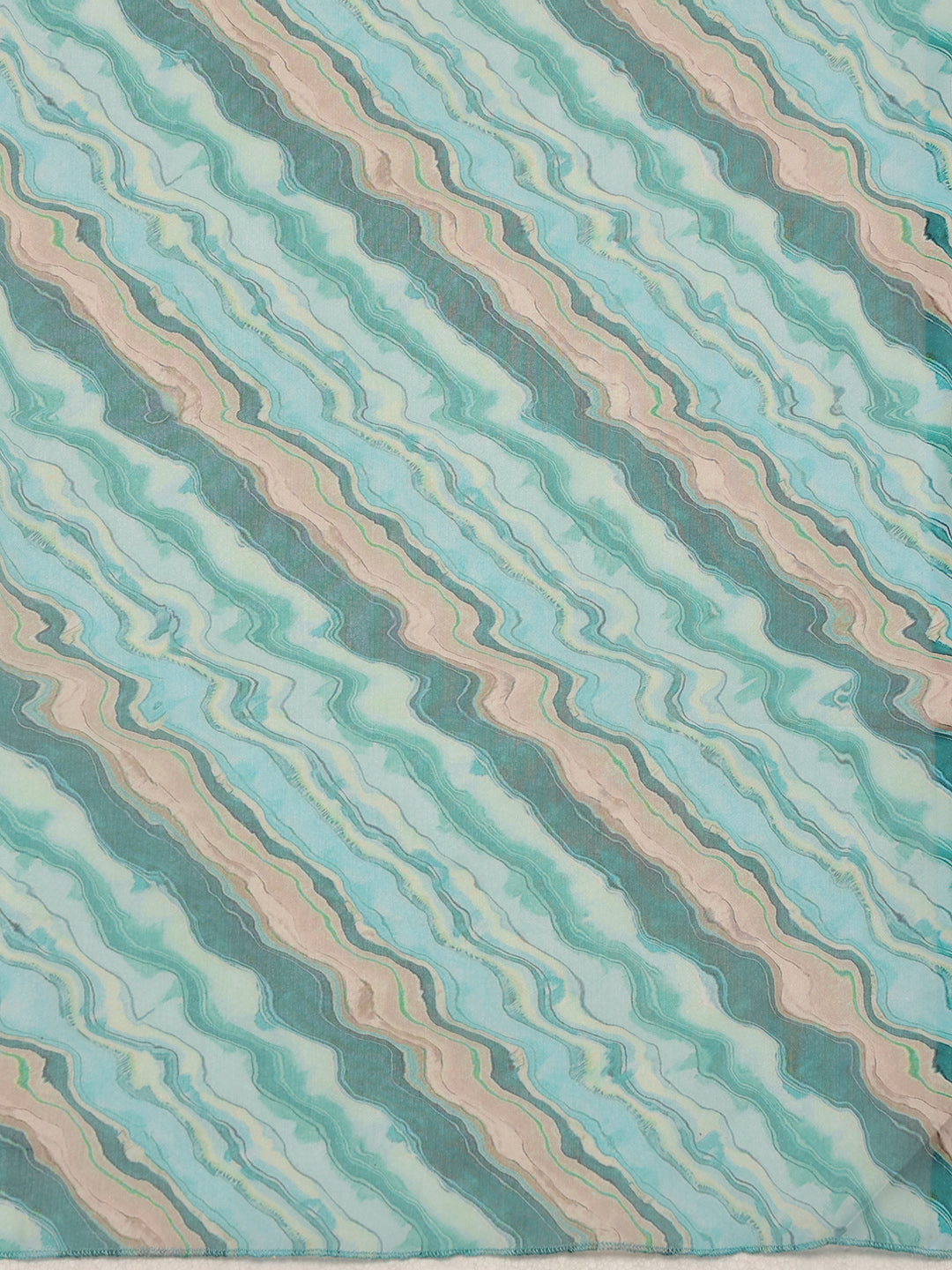 Abstract Digital Print Saree