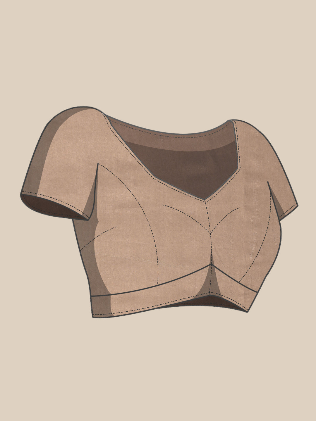 Floral Printed Cotton Saree With Blouse Piece