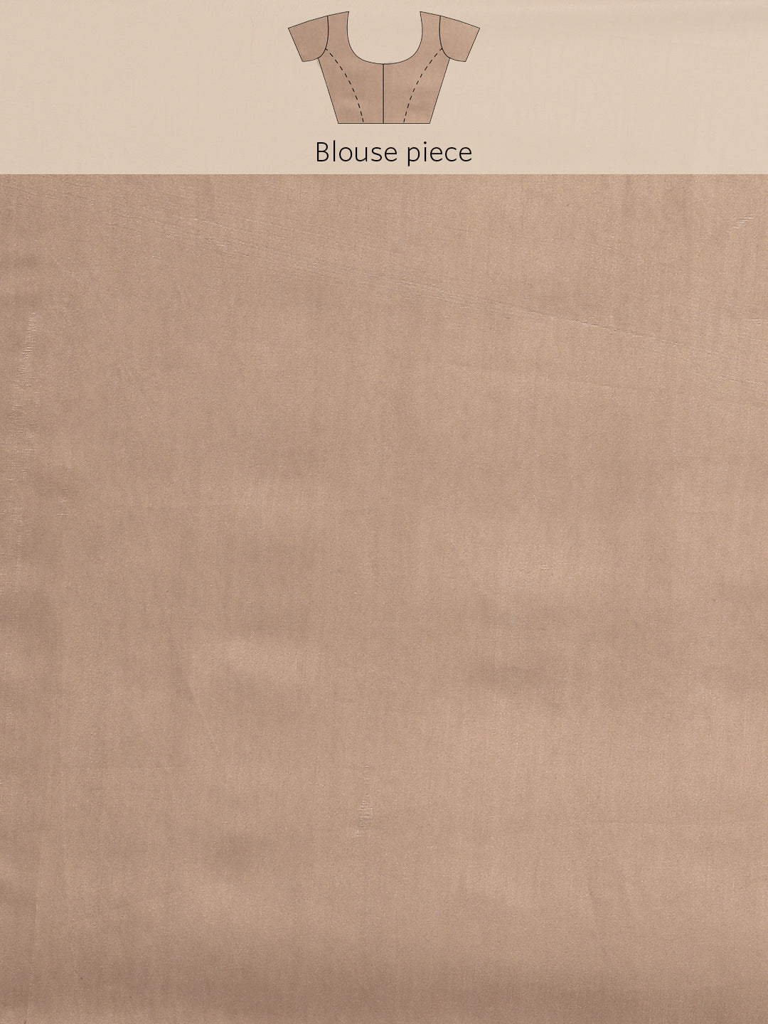 Floral Printed Cotton Saree With Blouse Piece