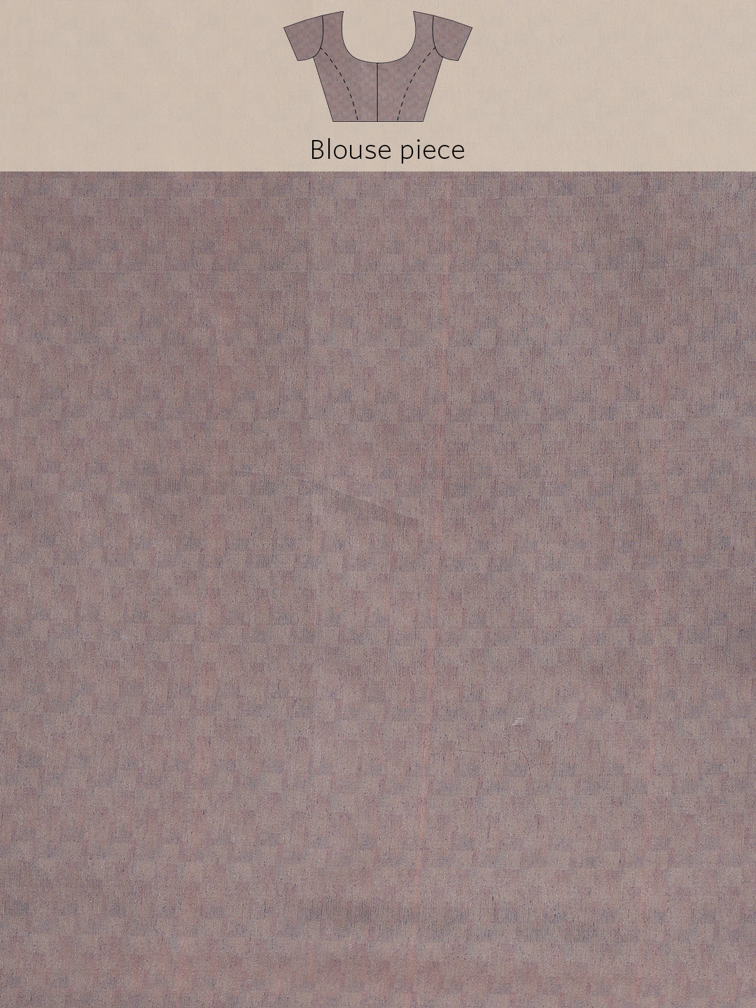 Floral Printed Cotton Saree With Blouse Piece