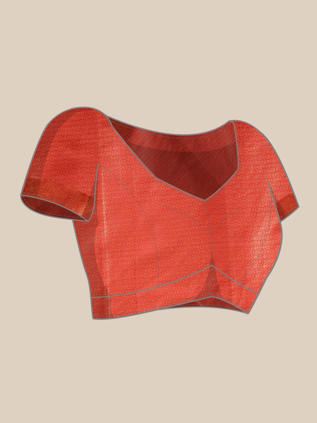 Kota Doria Silk Zari Woven Saree