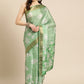 Soft Silk Digital Printed Zari Border Saree