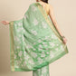 Soft Silk Digital Printed Zari Border Saree