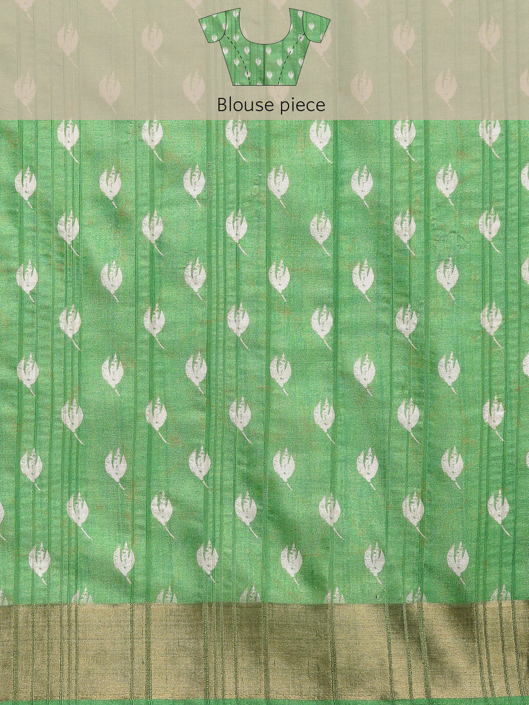 Soft Silk Digital Printed Zari Border Saree