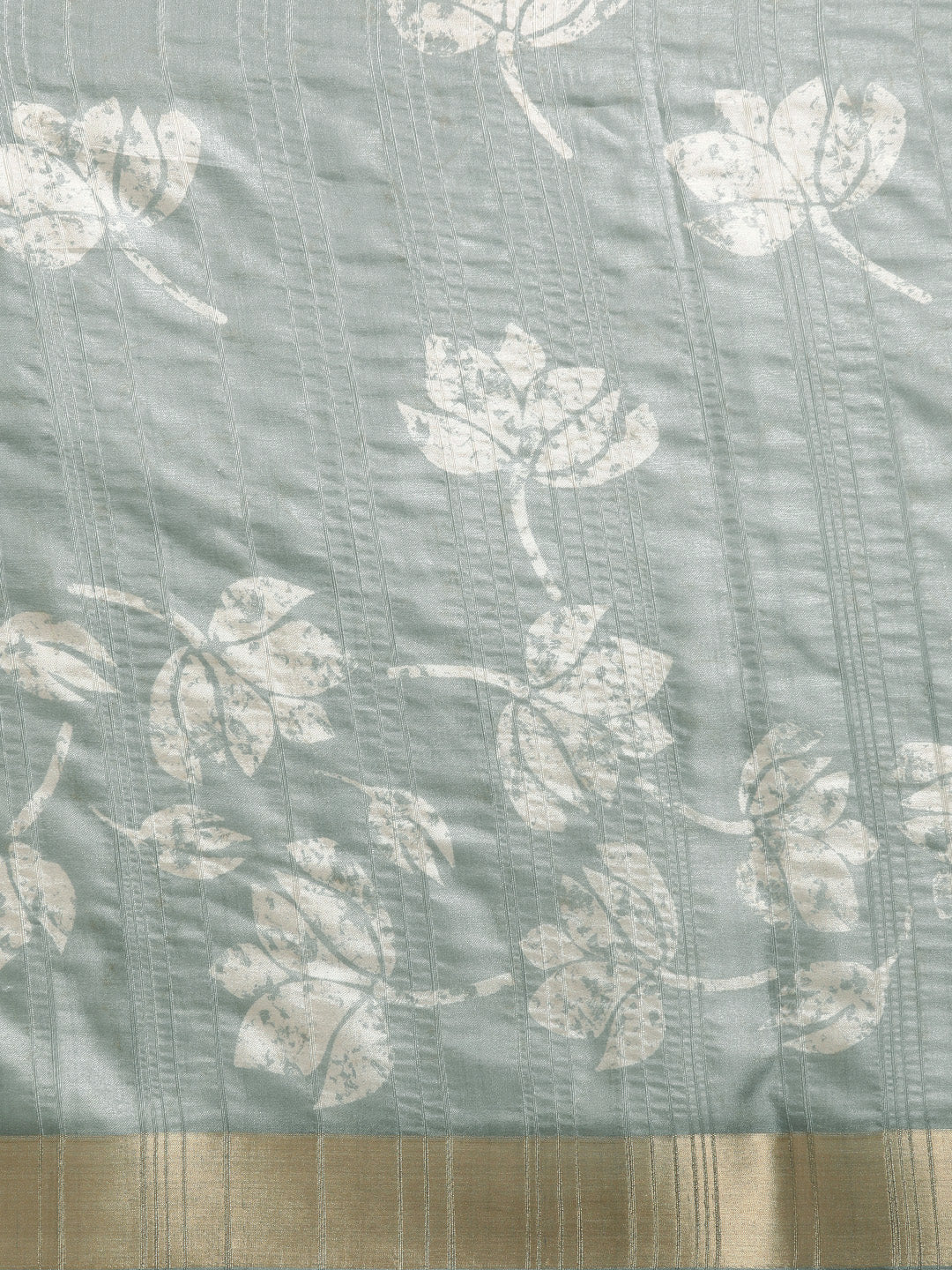 Soft Silk Digital Printed Zari Border Saree