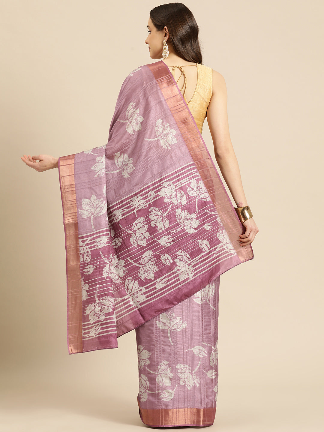 Soft Silk Digital Printed Zari Border Saree