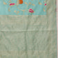 Multicolor Floral Work Cotton Saree