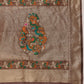 Woven Thread Floral Work Cotton Saree