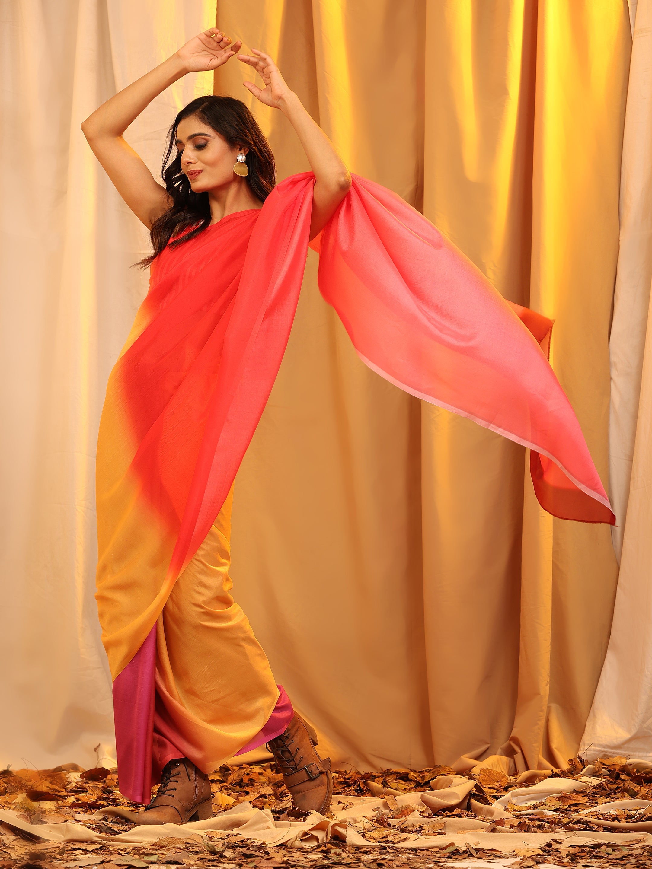 Soft Silk Bollywood Digital Print Saree