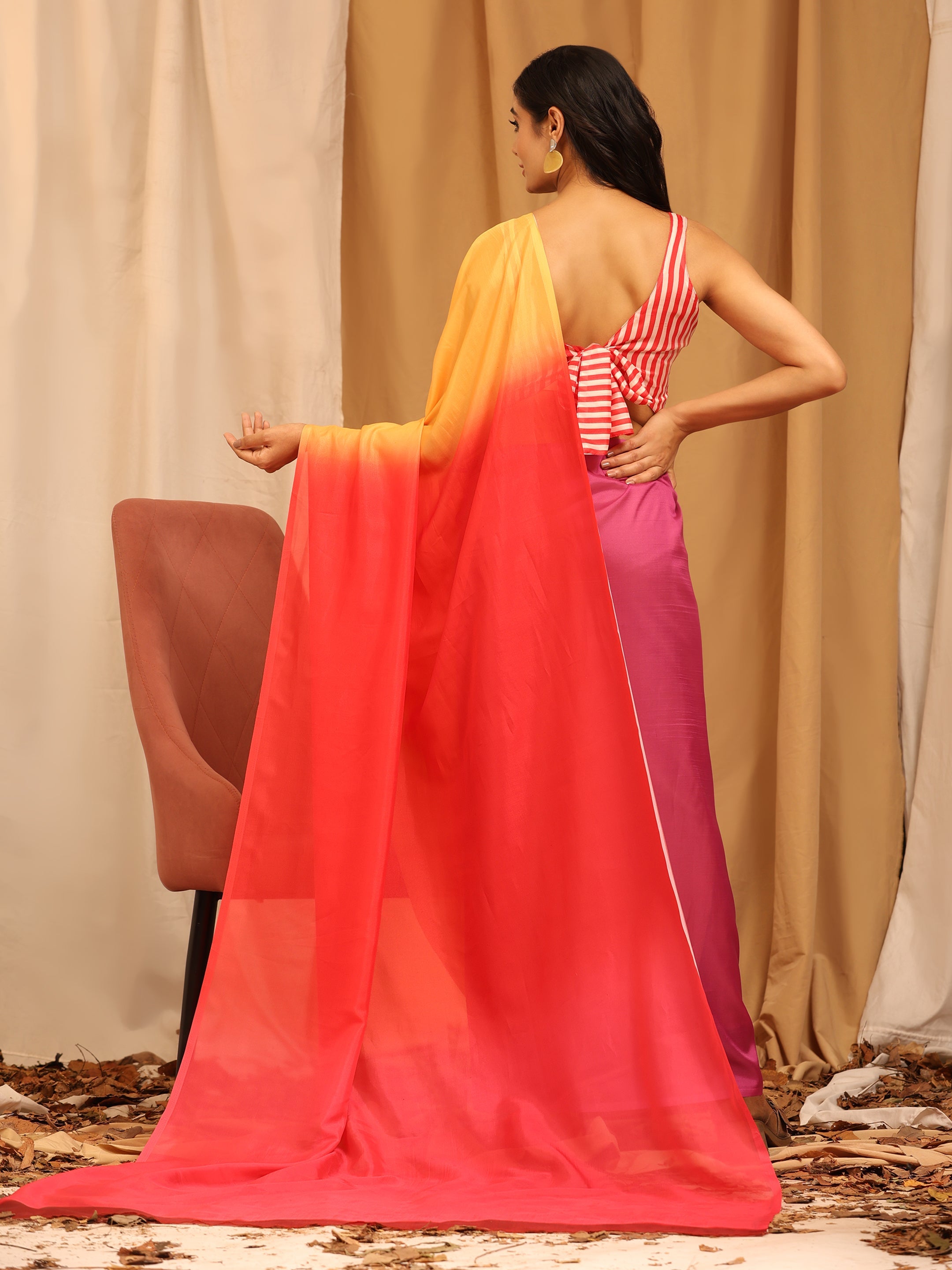 Soft Silk Bollywood Digital Print Saree