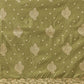 Banarasi Soft Silk Peacock Border Zari Woven Saree With Unstitched Blouse Piece