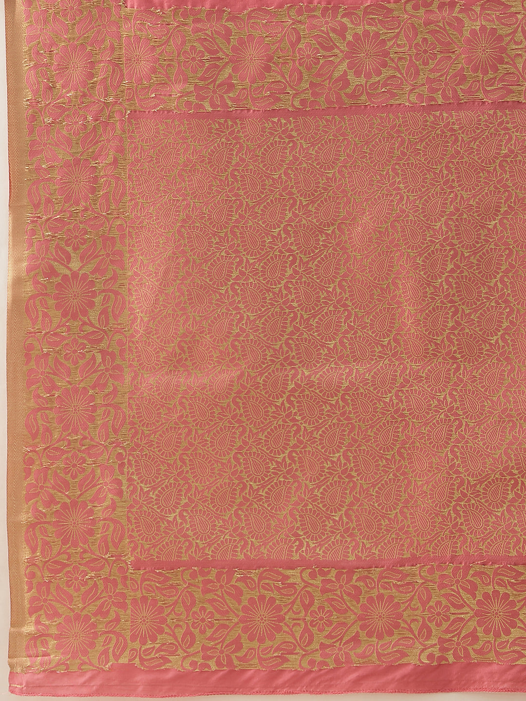 Banarasi Soft Silk Peacock Border Zari Woven Saree With Unstitched Blouse Piece