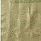 Banarasi Soft Silk Lahariya Work Zari Woven Saree With Unstitched Blouse Piece