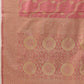 Banarasi Soft Silk Lahariya Work Zari Woven Saree With Unstitched Blouse Piece