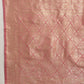 Banarasi Soft Silk Small Zari Butta Work Woven Saree With Unstitched Blouse Piece