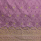 Banarasi Soft Silk Small Zari Butta Work Woven Saree With Unstitched Blouse Piece