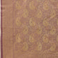 Banarasi Soft Silk Paisley Butta Work Woven Saree With Unstitched Blouse Piece