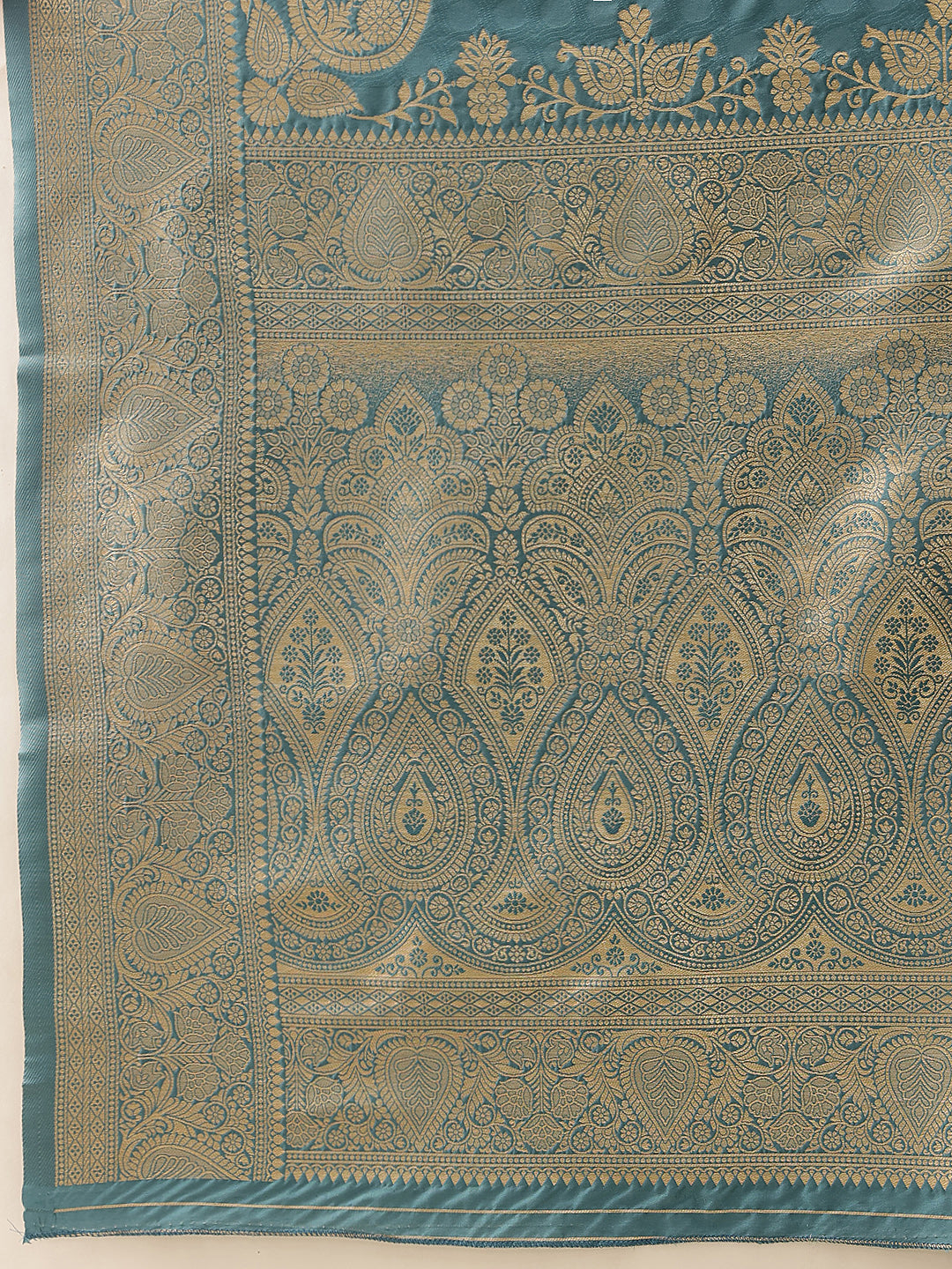 Banarasi Soft Silk Zari Butta Work Woven Saree With Unstitched Blouse Piece