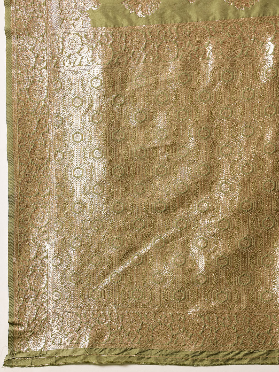 Banarasi Soft Silk Zari Woven Work Saree