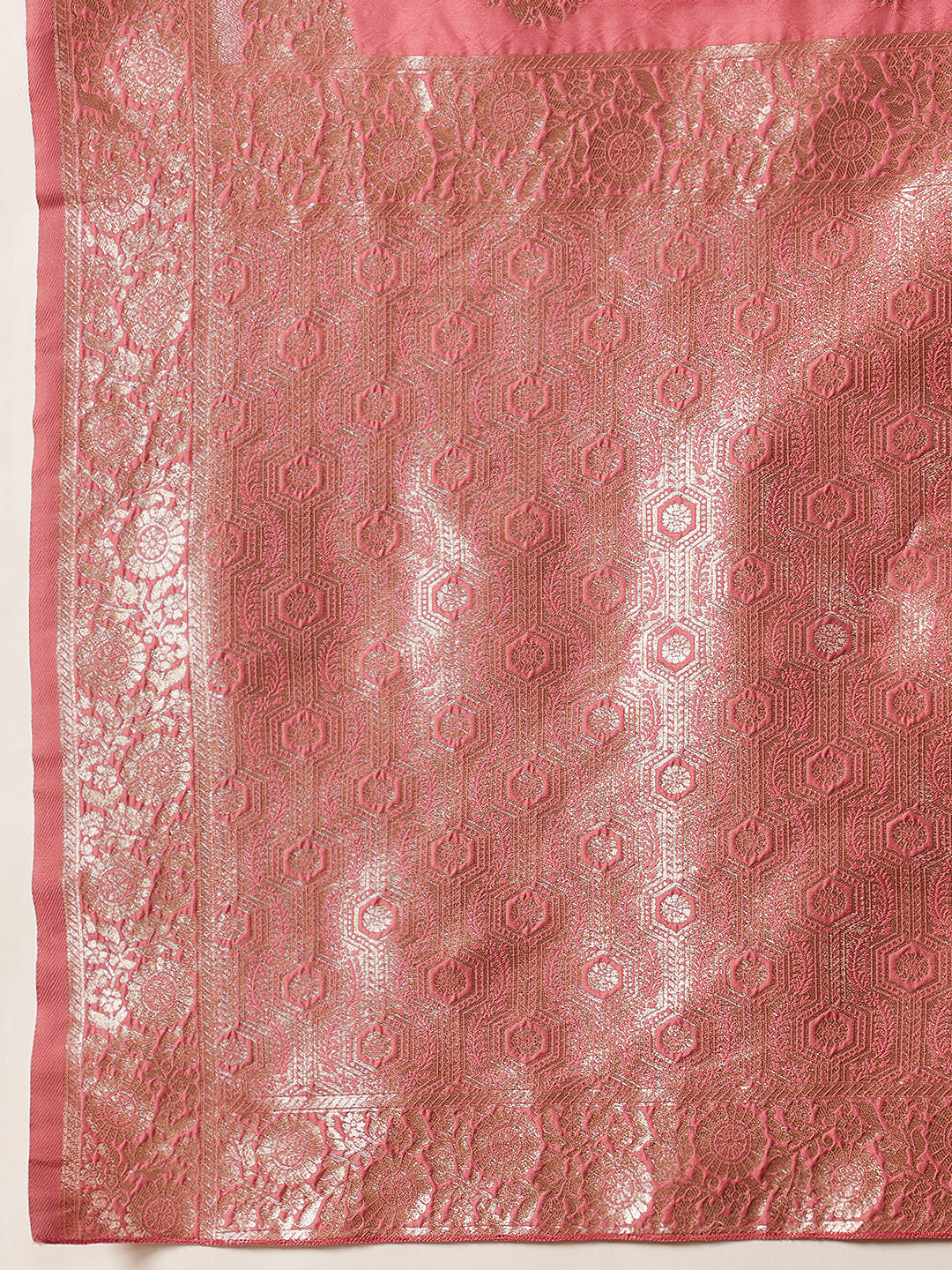 Banarasi Soft Silk Zari Woven Work Saree