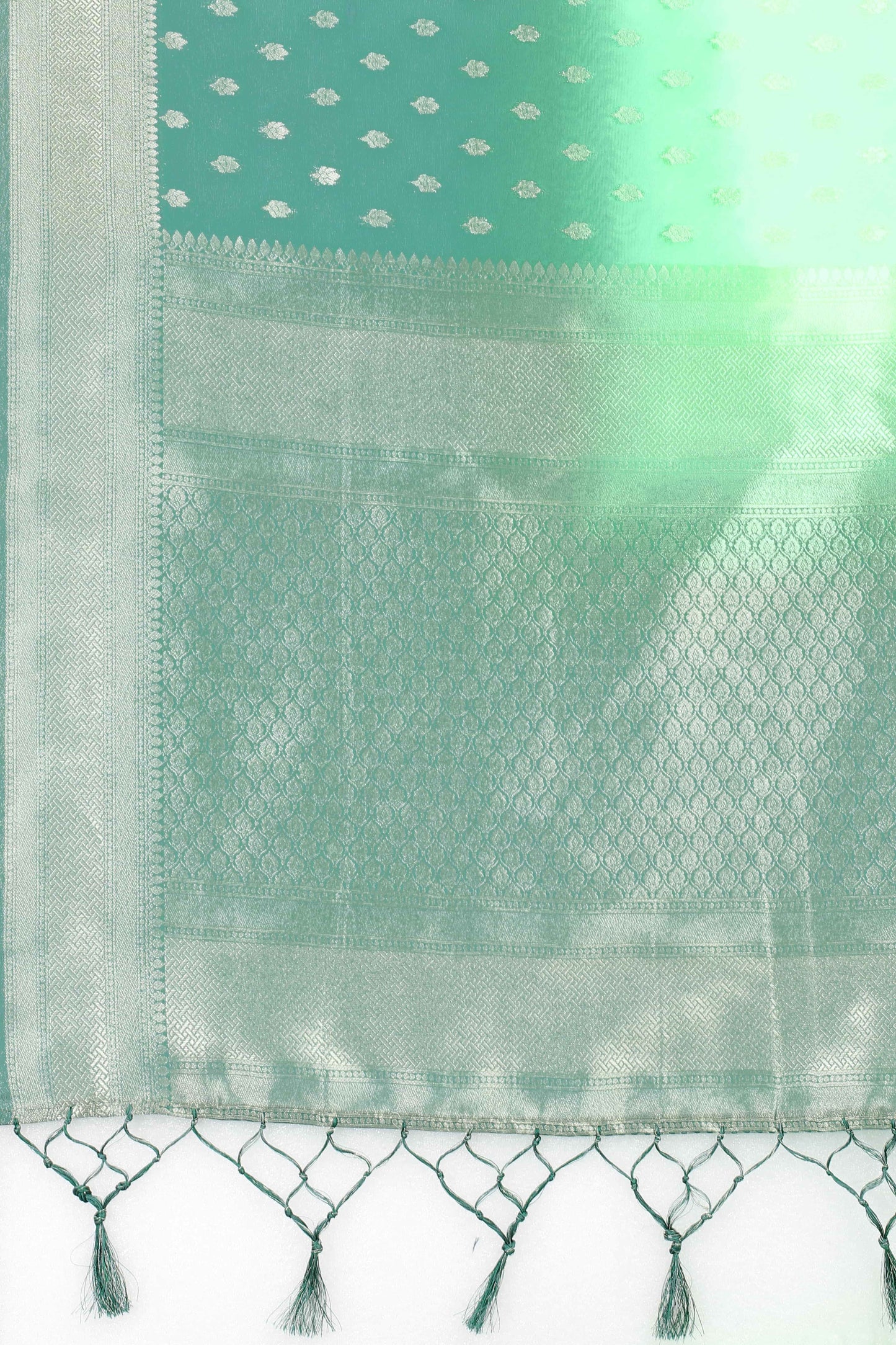 Nylon Organza Woven Design Saree