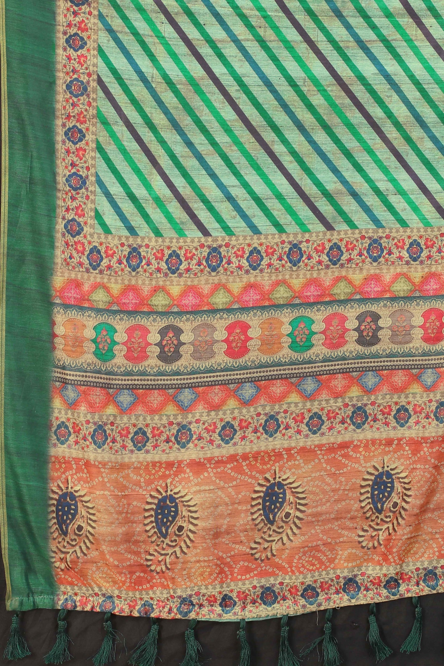 Women's Chanderi Digital Print Saree