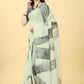 Women's Chanderi Digital Print Saree