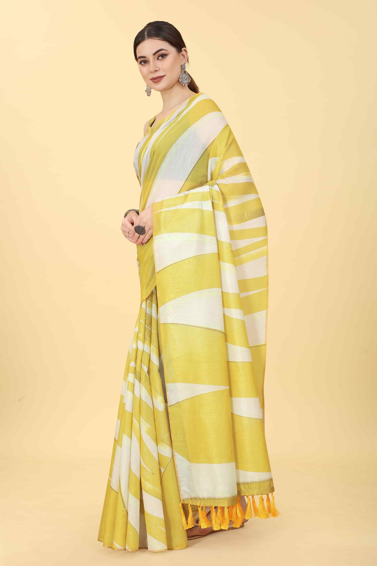 Women's Chanderi Digital Print Saree