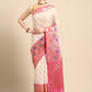 Woven Design Ethnic Motifs Zari Kasauv Saree