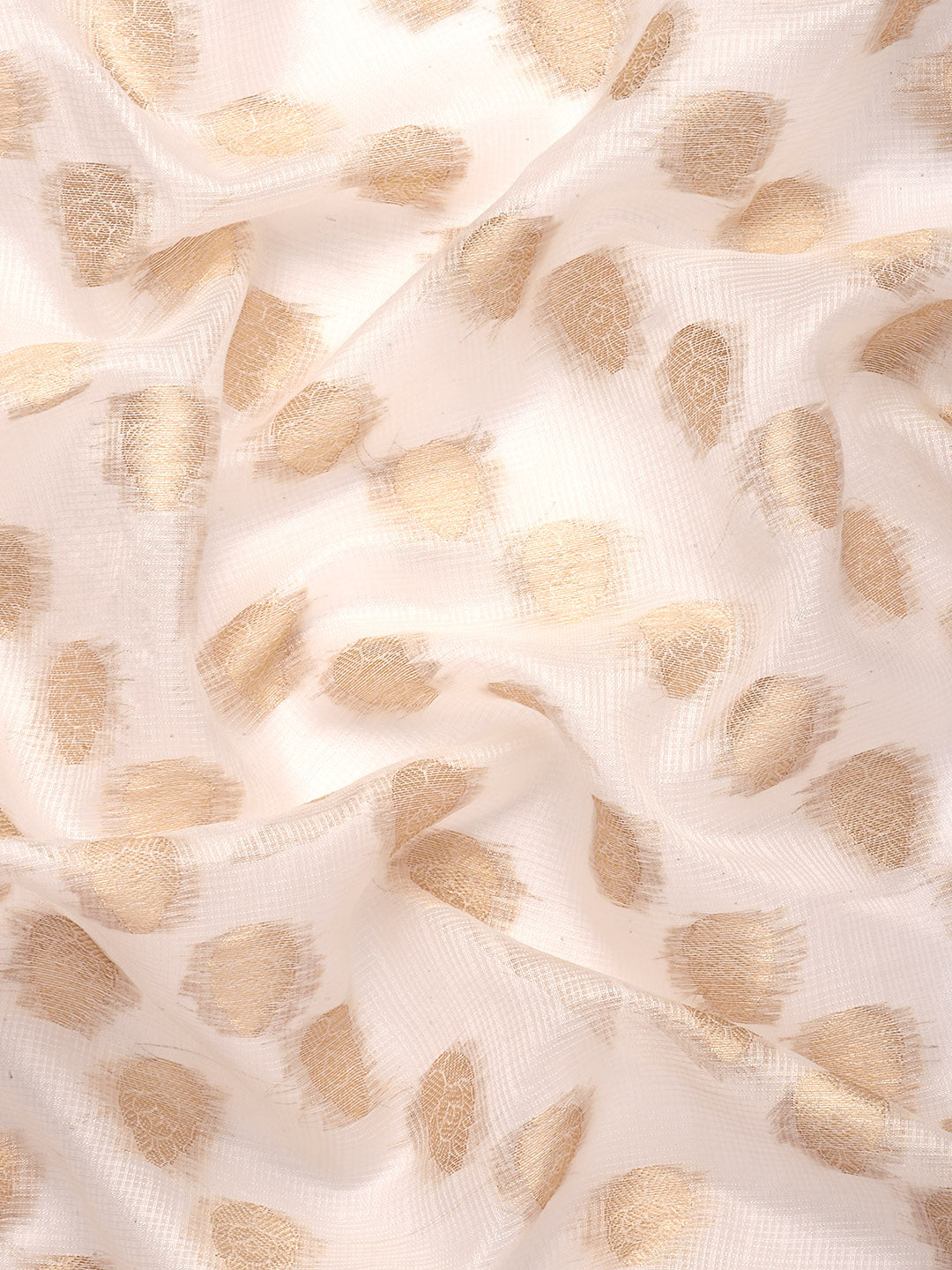 Woven Design Ethnic Motifs Zari Kasauv Saree
