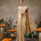 Onam Special Muga Checks Silk Saree