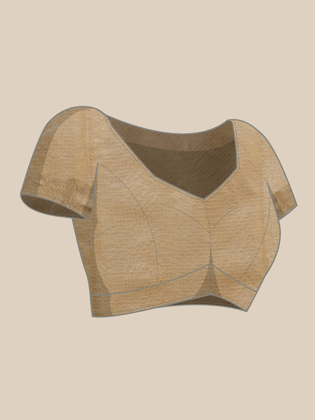 Onam Special Muga Checks Silk Saree