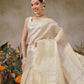 Onam Special Tissue Silk Solid Woven Saree