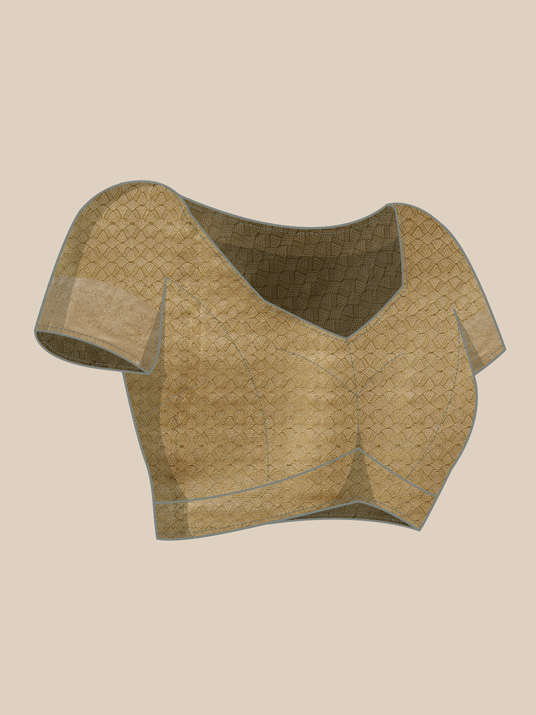 Onam Special Tissue Silk Solid Woven Saree