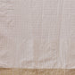 Onam Special Checks Pattern Off White Saree