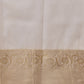 Onam Special Off White Zari Woven Saree