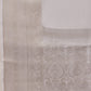 Onam Special Off White Zari Woven Saree
