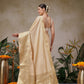 Onam Special Solid Saree With Zari Border