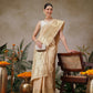 Onam Special Solid Saree With Zari Border