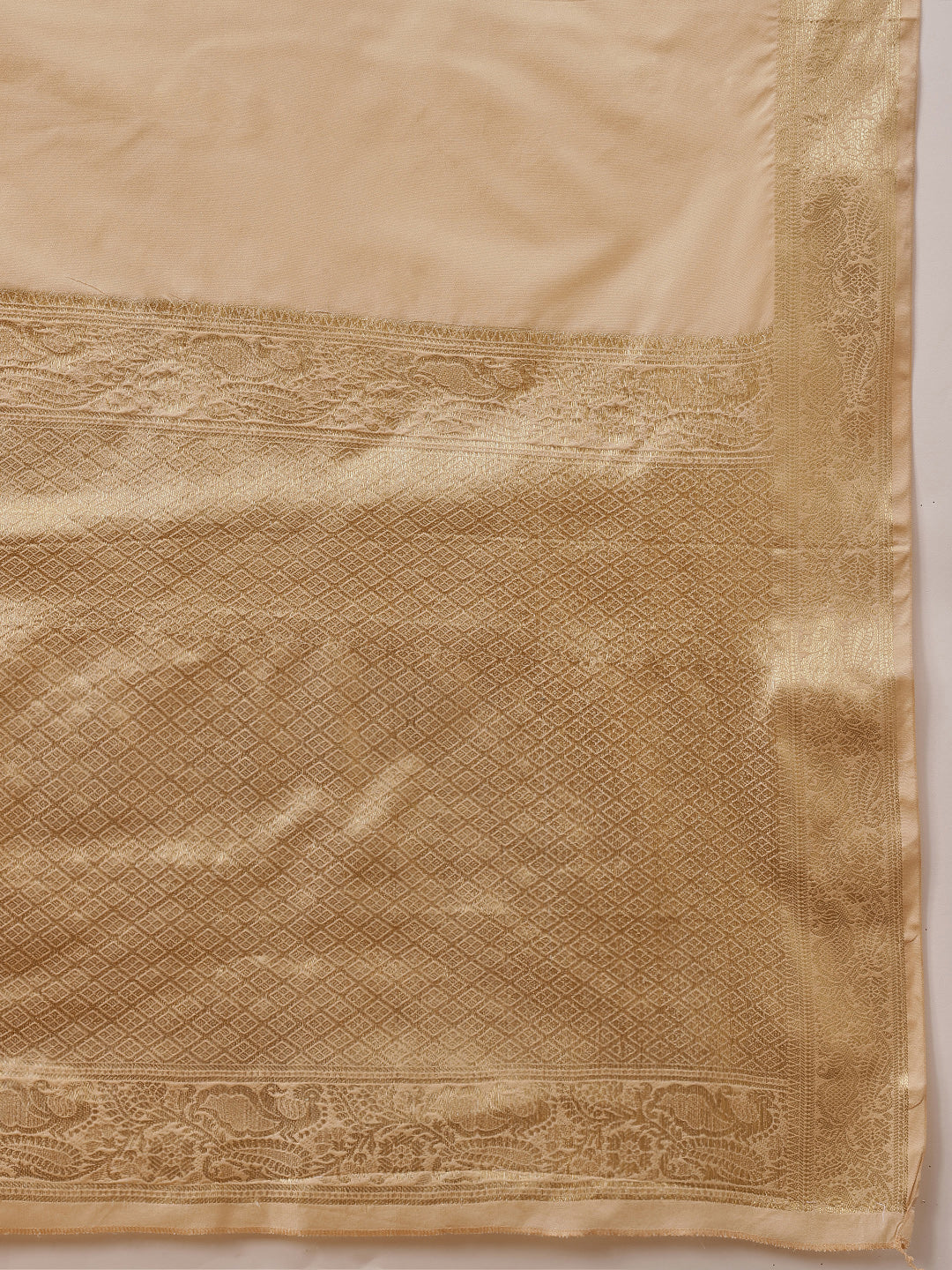 Onam Special Solid Saree With Zari Border