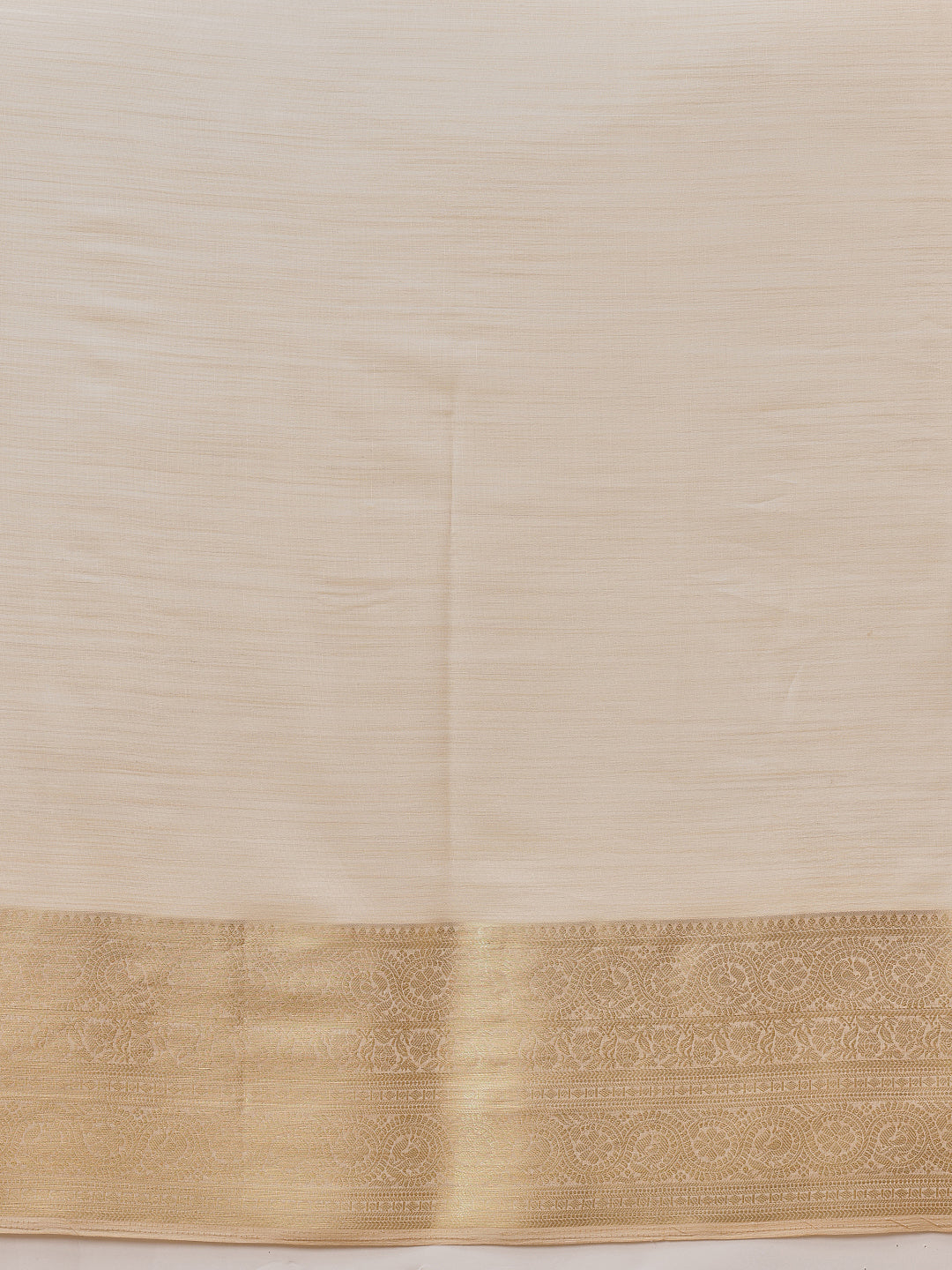 Onam Special Solid Saree With Zari Border